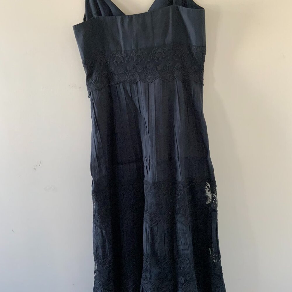 Ann Taylor, Sz 0, women's dress, blue.